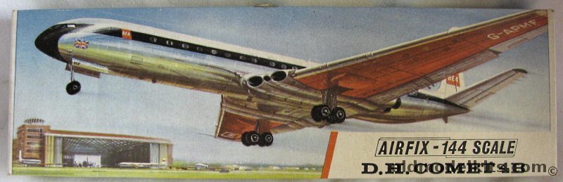 Airfix 1/144 DH Comet 4B - BEA, SK500 plastic model kit